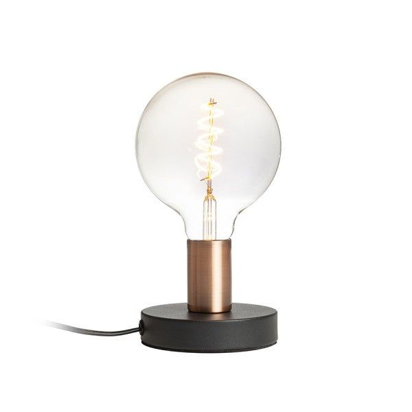 ALGOT table black brushed copper 230V LED E27 15W image 1