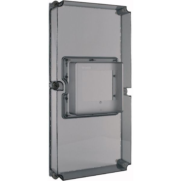 D250-CI48-NZM-RTR Covers, transparent, with hood for NZM4 motor drive, HxWxD=750x375x255mm image 3