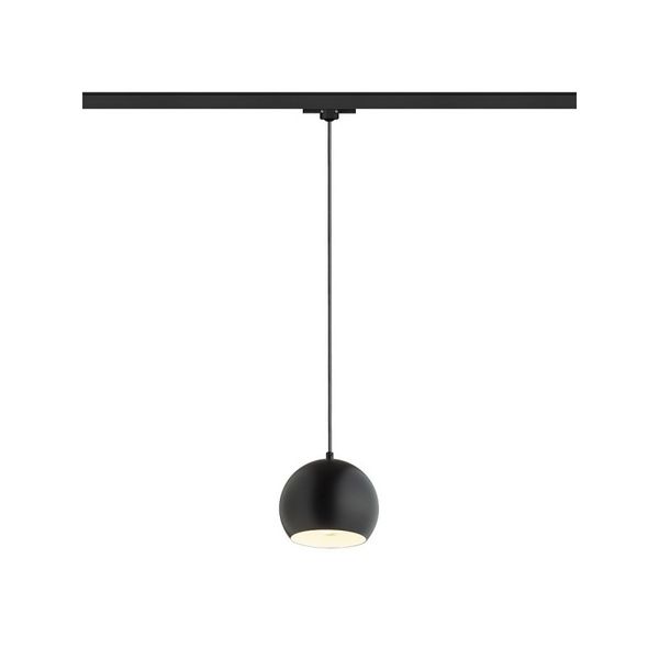 AGNETA for 3-circuit tracks pendant black 230V LED E27 11W image 1
