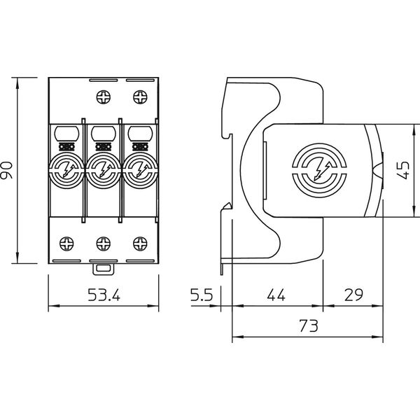 V50-3-320 CombiController V50 3-pole 320V image 2