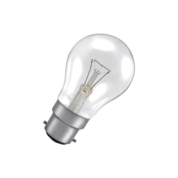 Incandescent Bulb 15W GLS Clear B22 image 1
