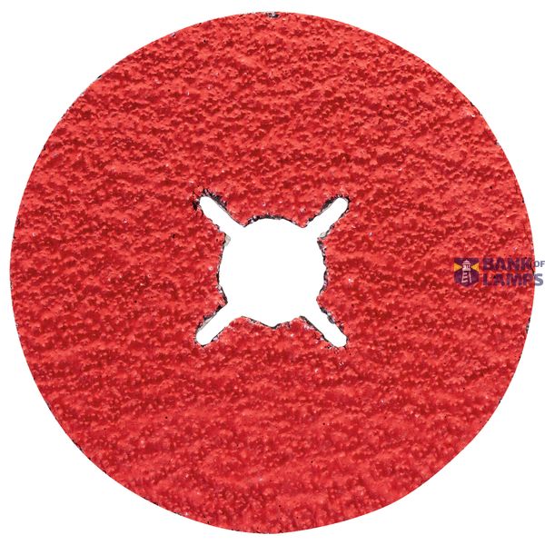 R780 fibre sanding disc, Best for Metal + Inox 115 x 22.23 mm, G36 image 1