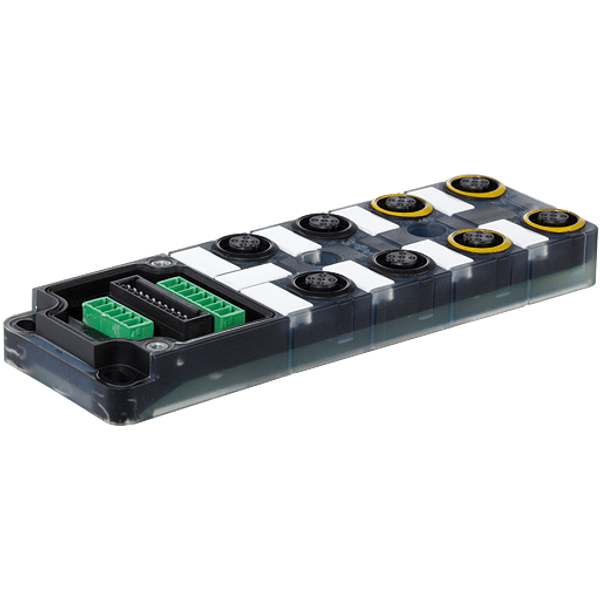 EXACT12 SAFETY, GRUNDMOD M12, 5P LED P5-8: M12 3-pol. 1:1, no LED image 1