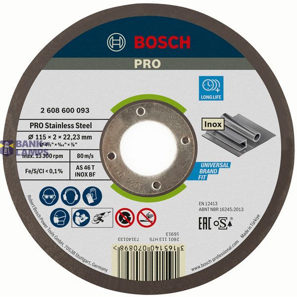standard for Metal 230x2.5x22.23mm Type 42 image 3