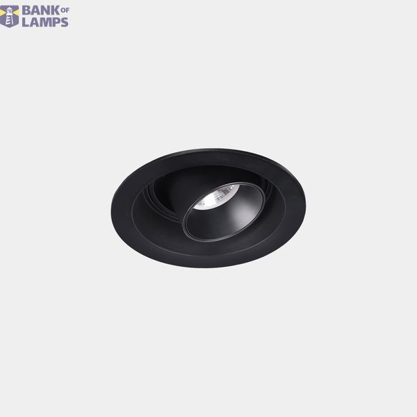 Downlight Play Snoot Mini Round Adjustable 3.2W LED warm-white 3000K CRI 80 28.8º ON-OFF Black IP23 329lm image 1