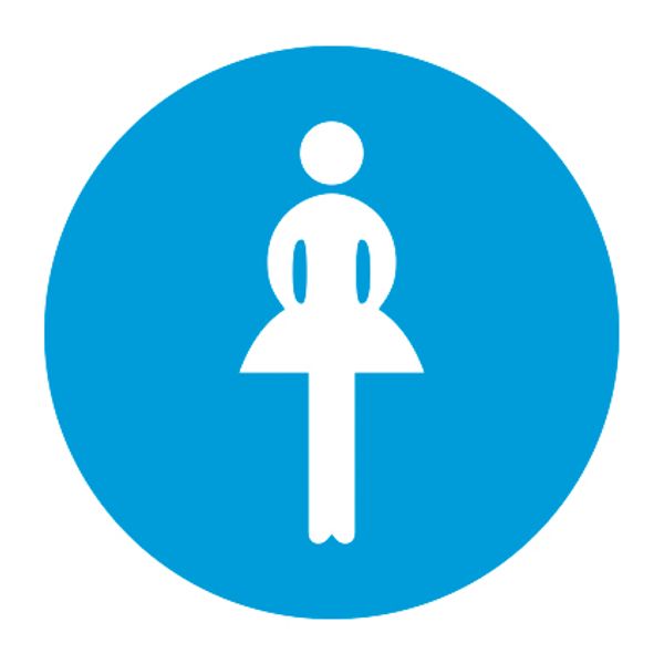 DROP 22 PICTOGRAM LADIES (WOMAN BLUE) image 2