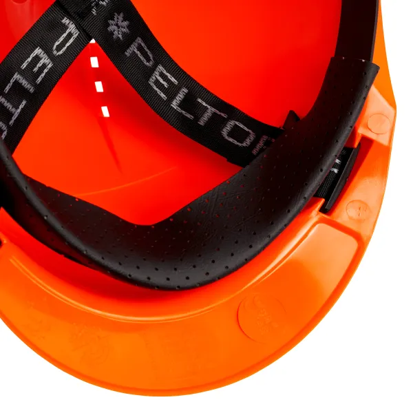 3M™ Hard Hat, Uvicator, Ratchet, Ventilated, Plastic Sweatband, Orange image 6