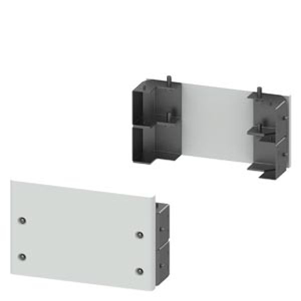 SIVACON, base, for cubicles with door at the front, H: 200 mm, W: 400 mm image 1