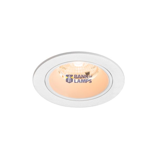 NUMINOS© S recessed ceiling light 2700K 55ø IP20 round wh image 1