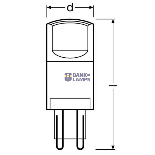 LED Essence Pin, RL-PIN40 827/C/G9 image 2