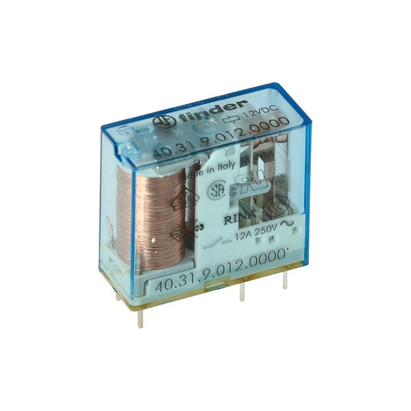 PCB/Plug-in Rel. 3,5mm.pinning 1CO 10A/14VDC/Agni (40.31.9.014.0000) image 5