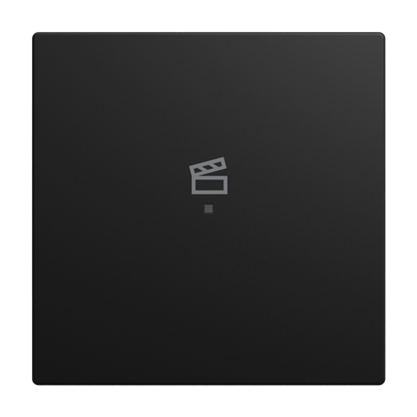 Rocker switch 1-way, with "Scene" symbol Busch-balance® SI image 1