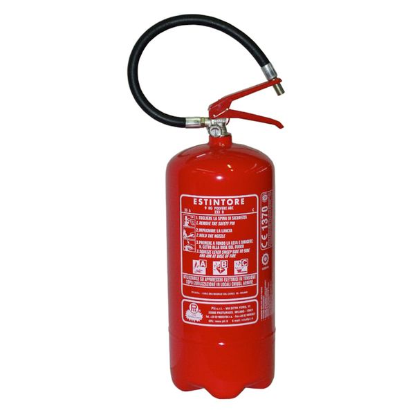 Powder portable fire extinguisher - 9 kg image 1