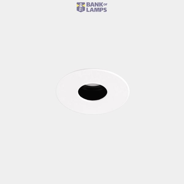 Downlight Play Pinhole Mini Round Fixed 3.2W LED neutral-white 4000K CRI 80 27.9º ON-OFF White IP54 318lm image 1
