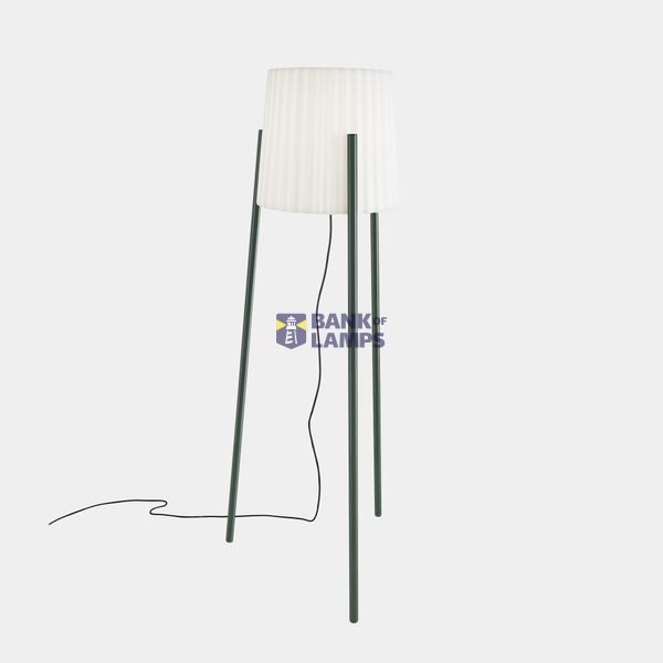 Wall fixture IP65 Curie PC Small E27 15 Fir green 710lm image 1