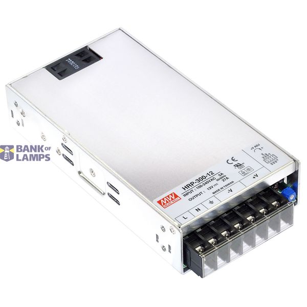 HRP-300-24 Switching power supply, closed, 336W, PFC 24V, 14A, MEAN WELL image 1