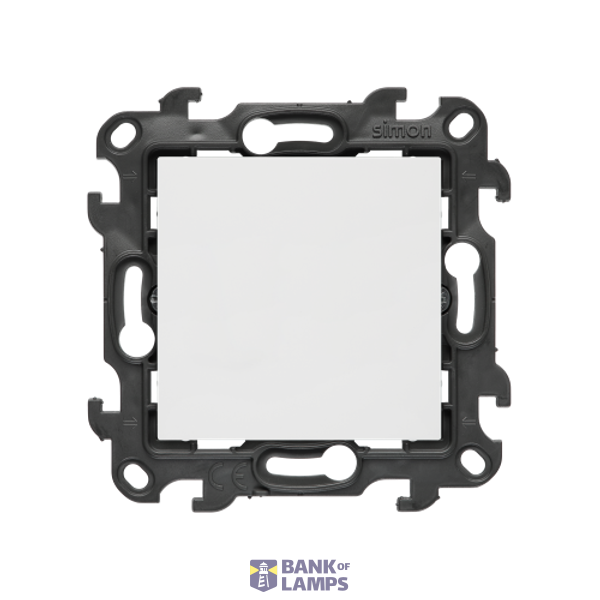 Blind element (module). Mounting with claws or screws, (module), Simon 24, IP20, white image 1