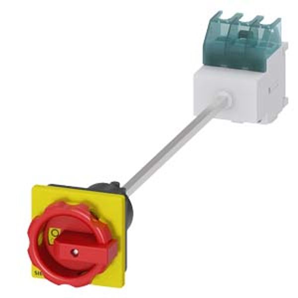 SENTRON, Switch disconnector 3LD, emergency switching-off switch, 3- pole, Iu: 32 A image 1