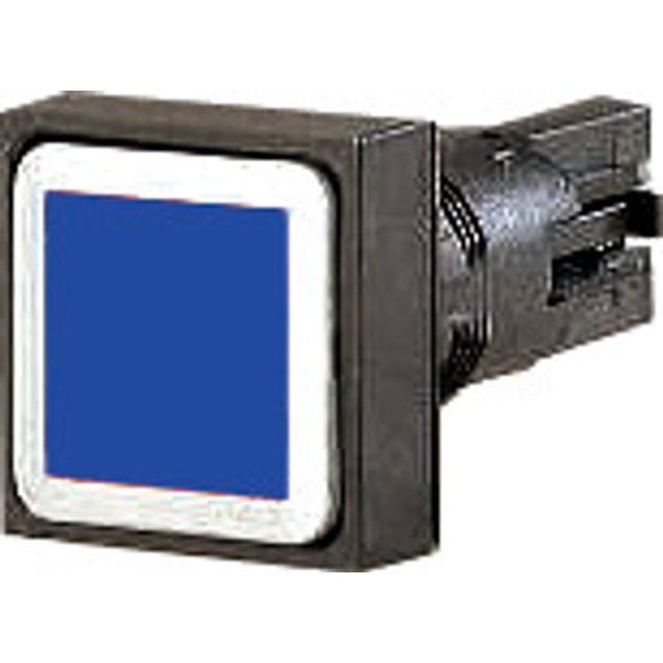 Q18D-BL Pushbutton, blue, momentary image 1
