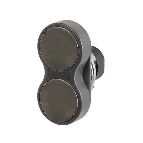 Twin push-button, black-black image 1