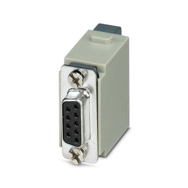 HC-M-DSUB 09-UT-F - Contact insert module image 1