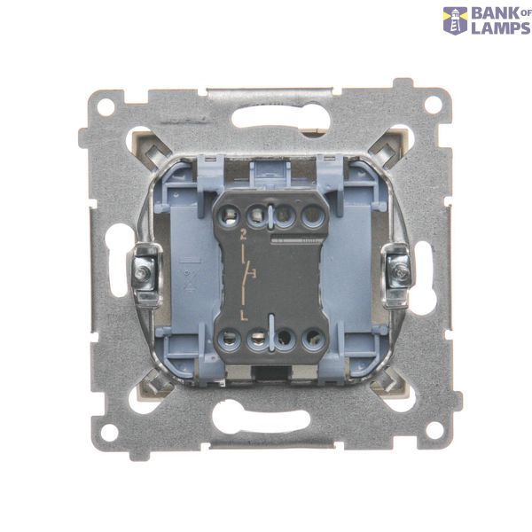 Surface-mounted box - an element extending a single box folded to multiple frames, Gold matt, metalic image 1