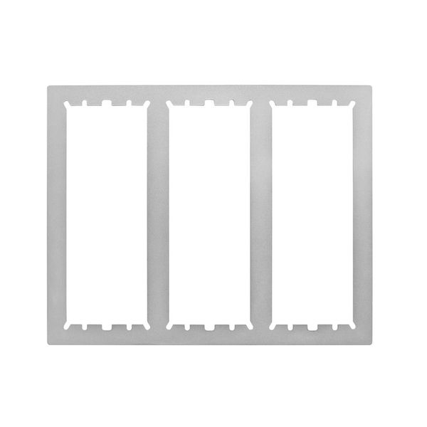 FLUSH MOUNTING WALL FRAME 3R/9MOD image 1