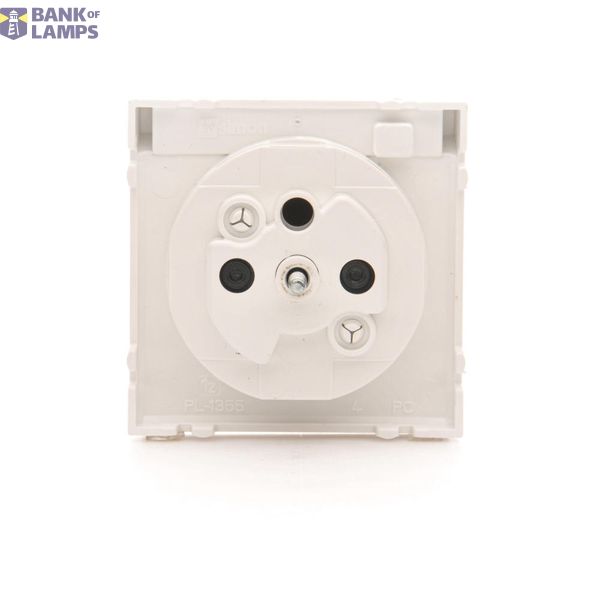 Double two way switch with LED indicator light, 10AX, matt aluminum image 1