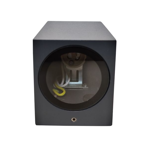 Outdoor Wall Light without Light Source 1xGU10 IP65 03114 Square Anthracite THORGEON image 3