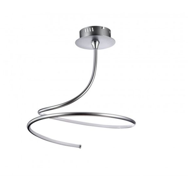 Modern Nastro Ceiling Lamp Nickel image 2