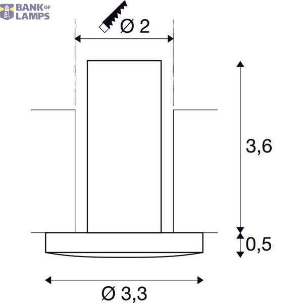 EASY-INSTALL MINI LED, DL, indoor recessed ceiling light, 2700K, white image 4