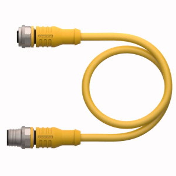 Actuator and Sensor Cable, PUR Extension Cable   RKC8.501T-15-RSC4.4T/TXY3013 image 2