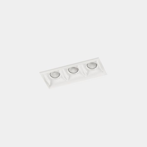 Downlight Bento Standard 3 LEDS Trimless 6.1W LED warm-white 2700K CRI 90 48.8º White IP23 421lm image 1