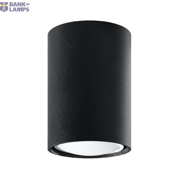SPOT LAGOS 10 BLACK GU10 1X40W IP20 image 6