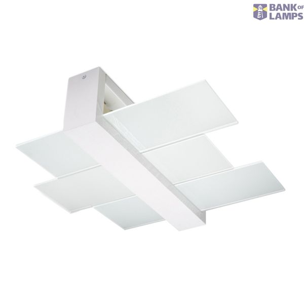 CEILING LAMP FENIKS 2 WHITE E27 2X60W IP20 image 3