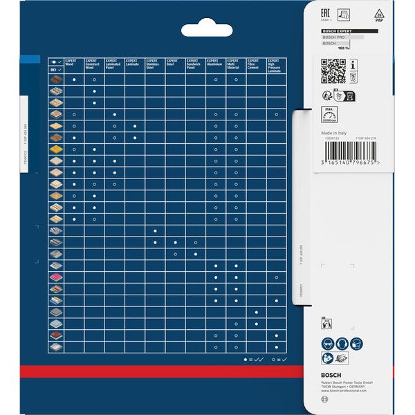 Circular saw blade Expert for Aluminium 190 x 20 x 2,6 mm, 56 image 1