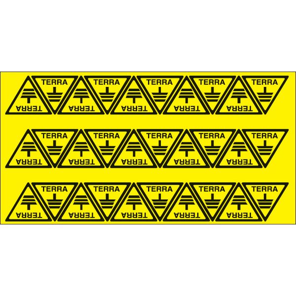 Adhesive label - Dimensions: 175 x 100 mm image 1