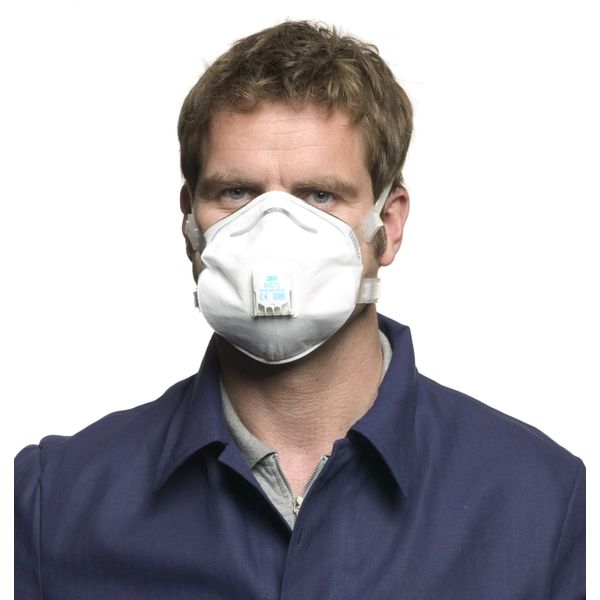 3M™ Particulate Respirator, FFP2, Valved, 8825+ image 12