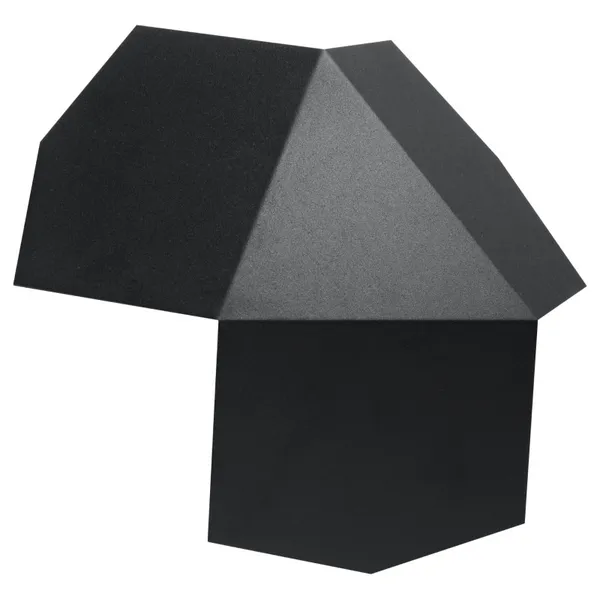 WALL LAMP TRE BLACK G9 2X40W IP20 image 1