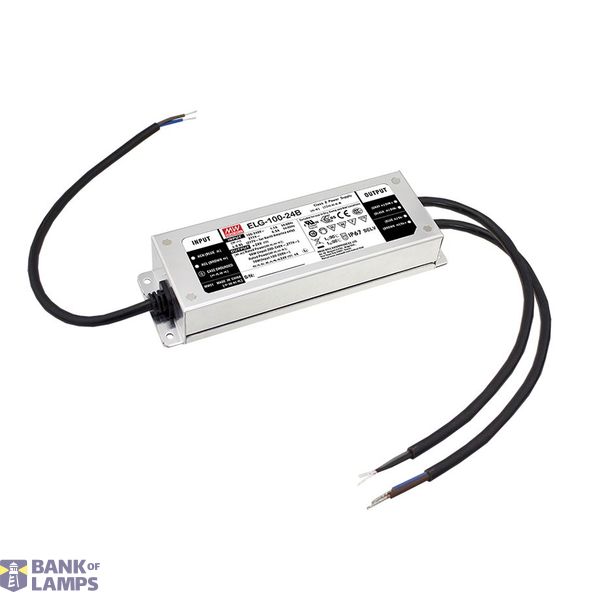 ELG-100-48-3Y Led driver, IP67 96W, 48V, 2A CV+CC + PE, MEAN WELL image 1