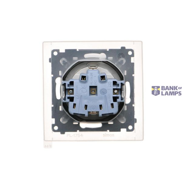 Buttons for the double switch, (rocker), Simon 24, IP20/IP44, champagne matt image 1