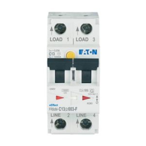 Digital RCD/MCB combination, 13 A, 30 mA, MCB trip characteristic: C, 2p, RCD trip characteristic: F image 8