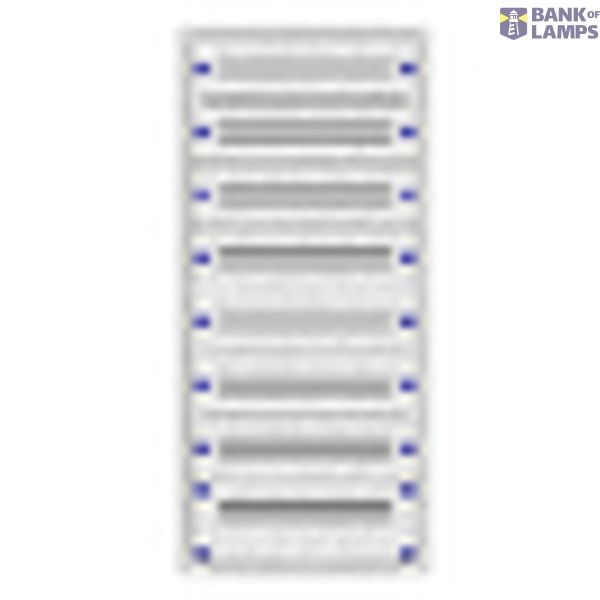 Modular chassis 2-24K flat, 8-rows, depth 100 mm image 2