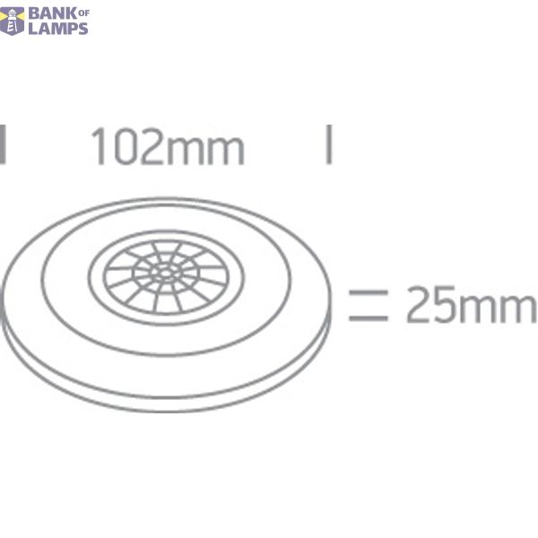 IR CEILING MOTION SENSOR 300W 230V image 2