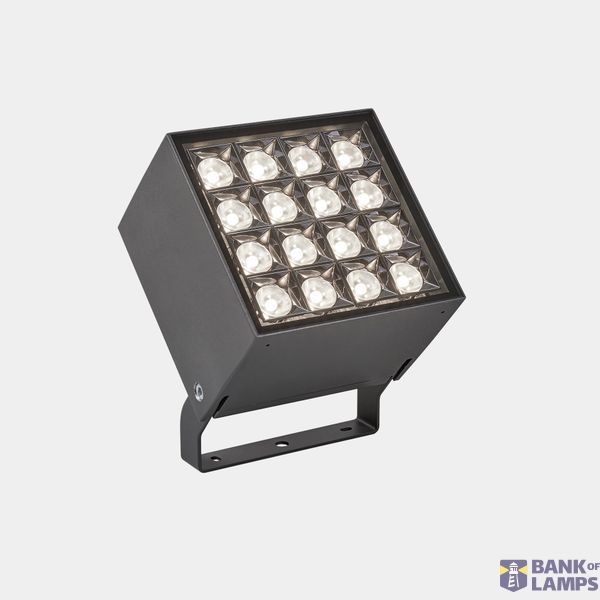 Spotlight IP66 Cube Pro 16 LEDS LED 50W 2700K Urban grey 5215lm image 1