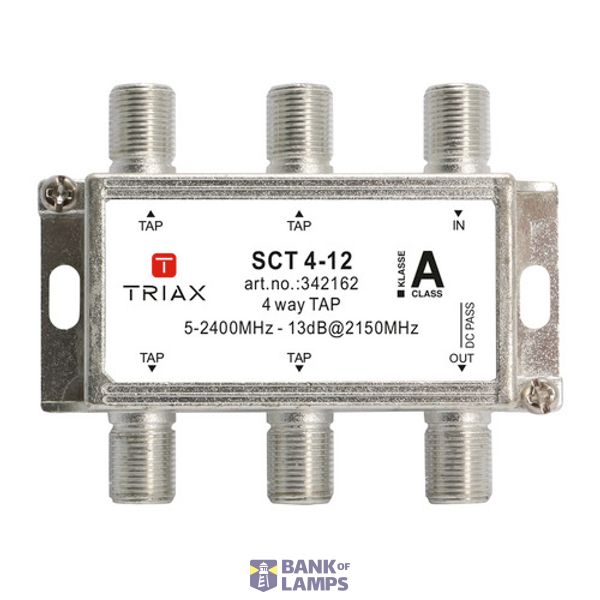 SCT 4-12, 4-way tap12dB 2.4GHz image 1