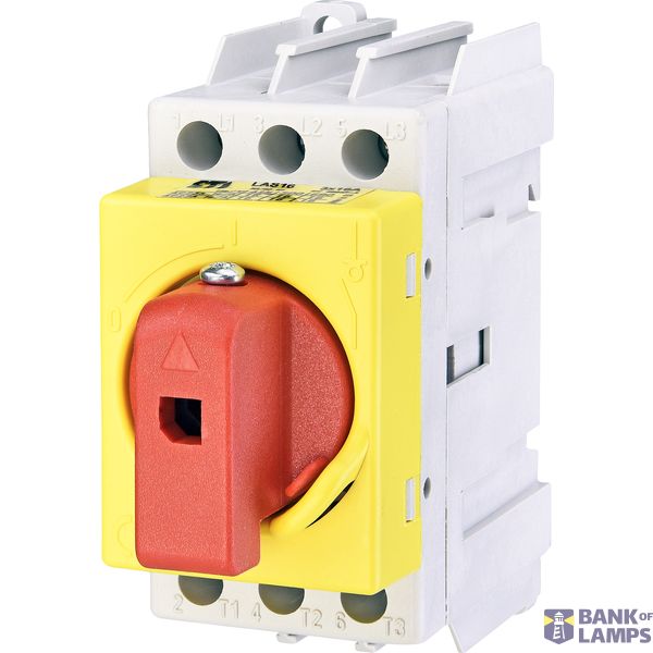 LAS25  Main disconnector switch (yellow-black) image 1