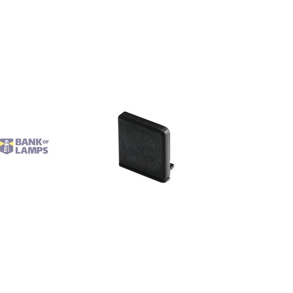 GLENOS Endcap for Profile 2609, BRICK, black image 3