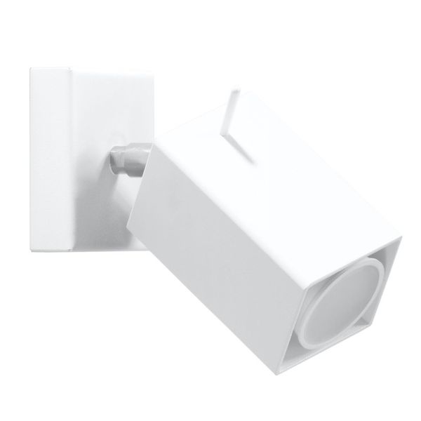 WALL LAMP MERIDA WHITE GU10 1X40W IP20 image 1