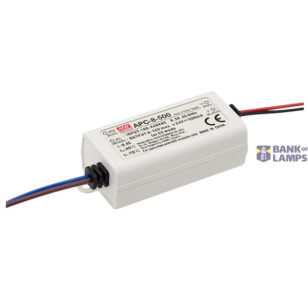 APC-8-250 Led driver, 8W, 16-32V, 250mA CC, MEAN WELL image 1
